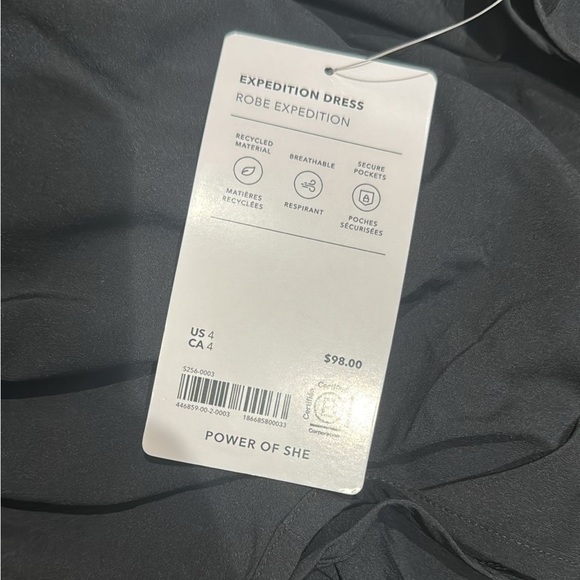 Athleta Expedition Dress Skort Dress // Black #446859 - Picture 15 of 16